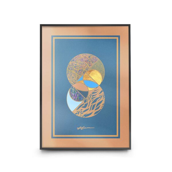 AMELIA Art AME-VTX-KS8-643-554-A99 Vertex Kassia Collection