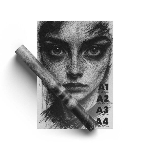 NORTH-STAR Art ART-132-GAL-656-24C-INK-314