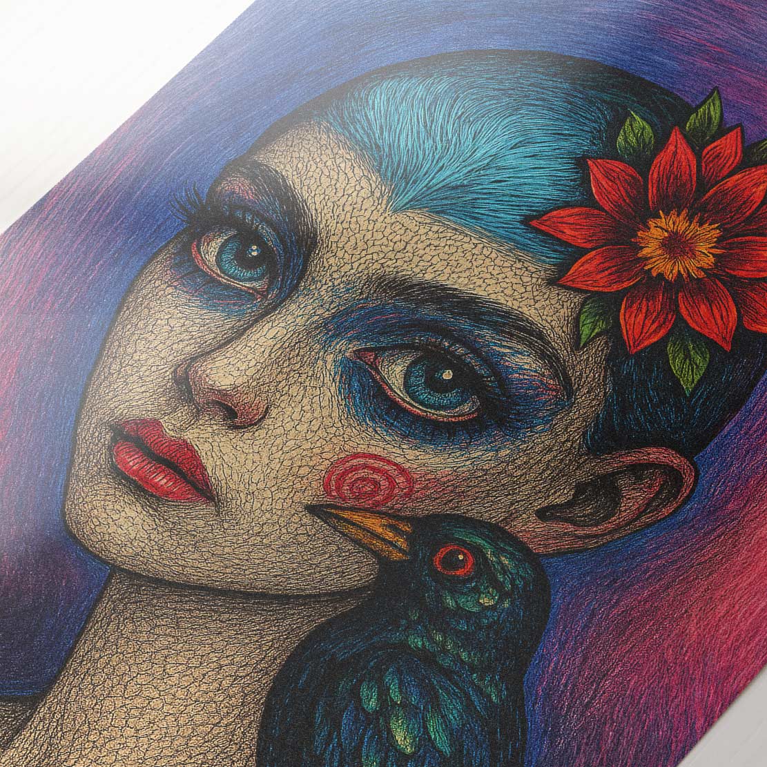 NORTH-STAR Poster Print Art ART-132-GAL-656-24C-INK-FRE - Image 3