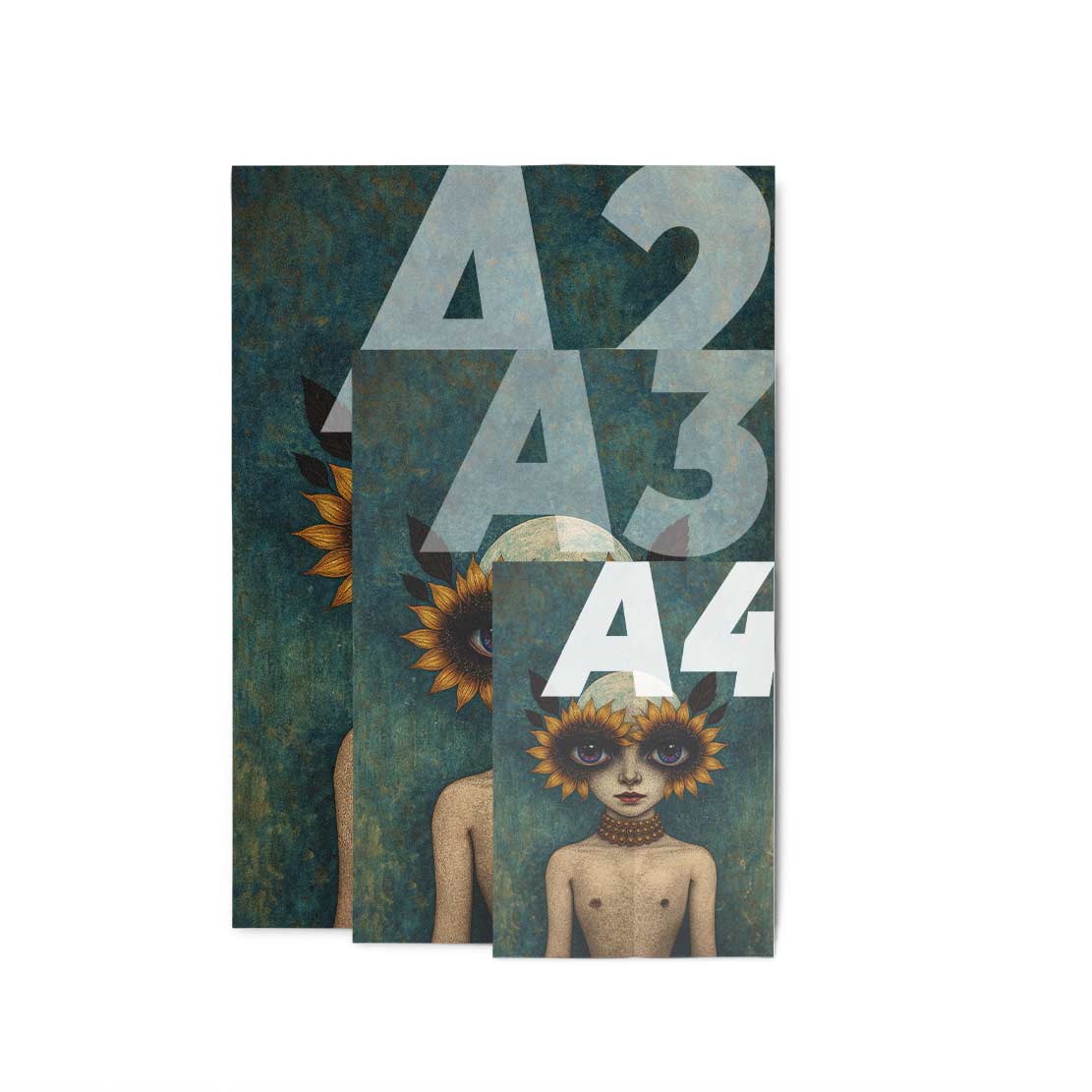 GALACTICA Poster Print Art ART-632-GAL-556-24C-INK-54B - Image 3