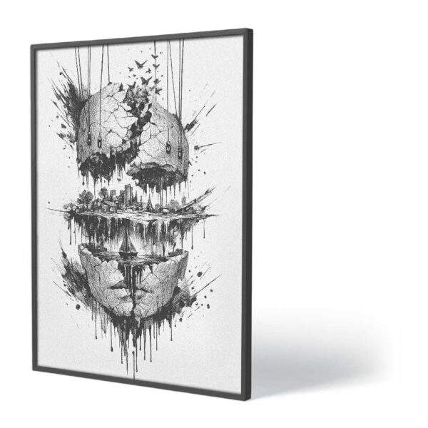 NORTH-STAR Poster Print Art ART-632-GAL-RE6-24C-INK-N42