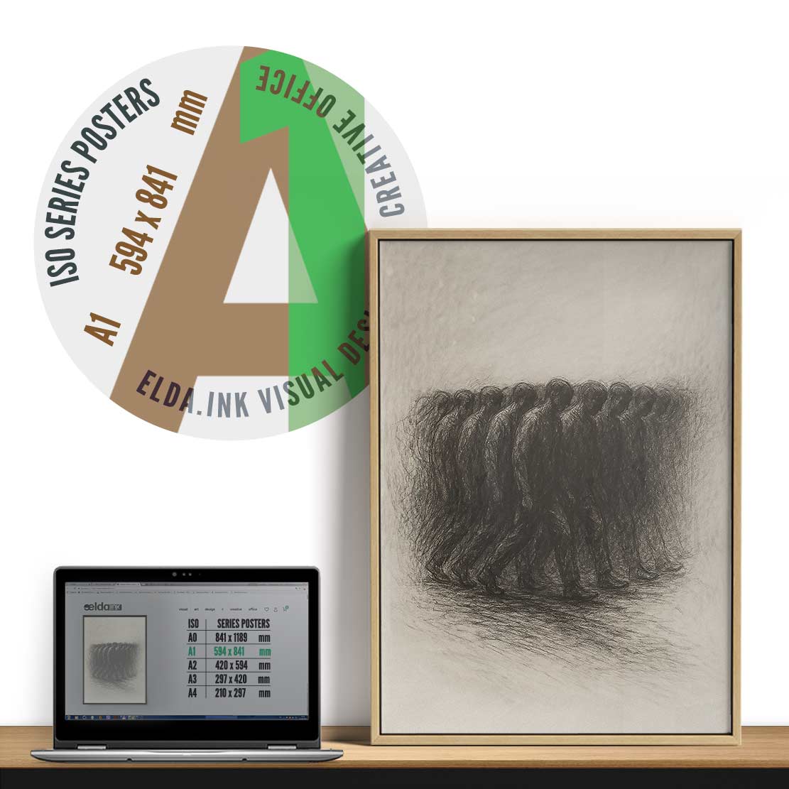 NORTH-STAR Poster Print Art ART-632-GAL-WR6-24C-INK-234 - Image 15