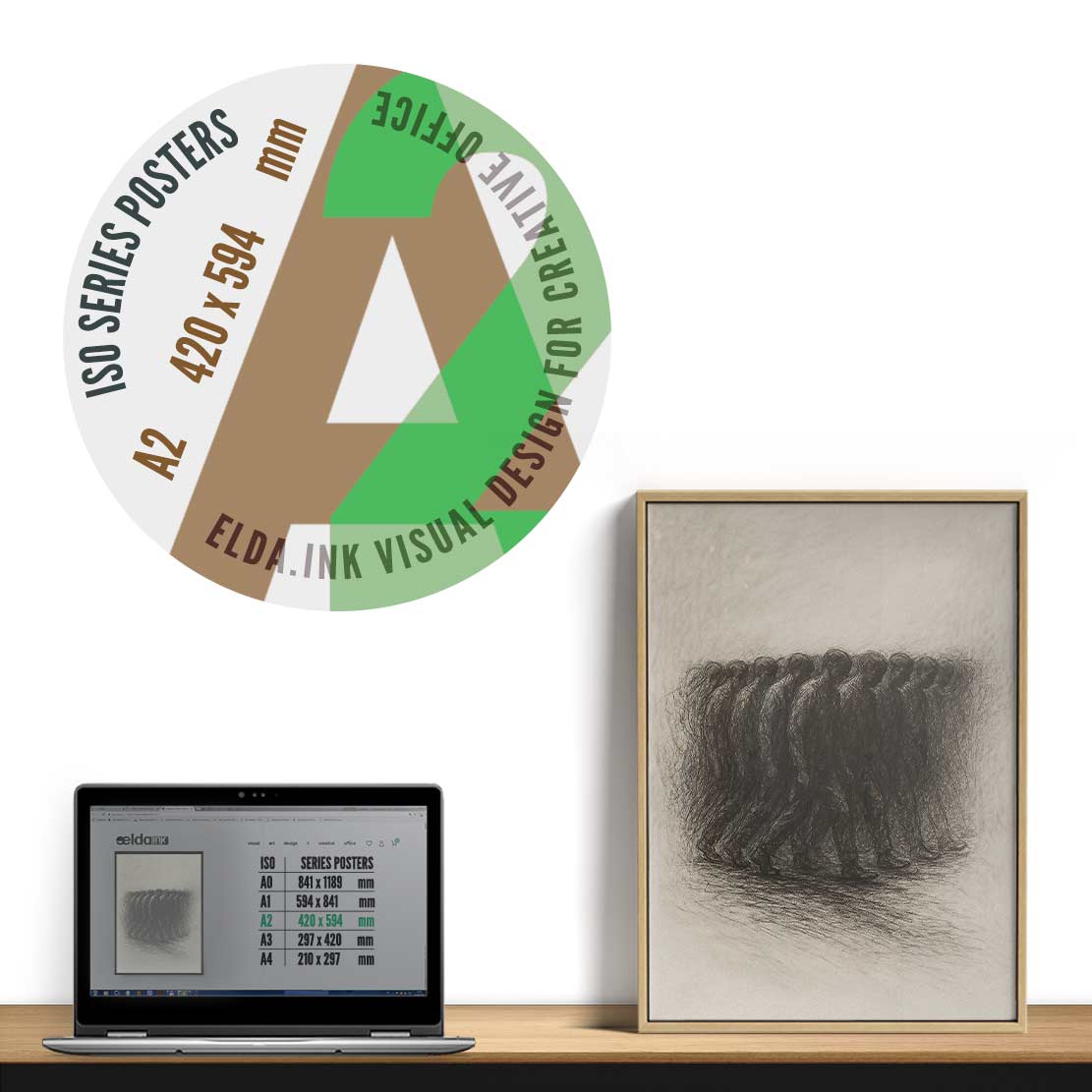 NORTH-STAR Poster Print Art ART-632-GAL-WR6-24C-INK-234 - Image 14