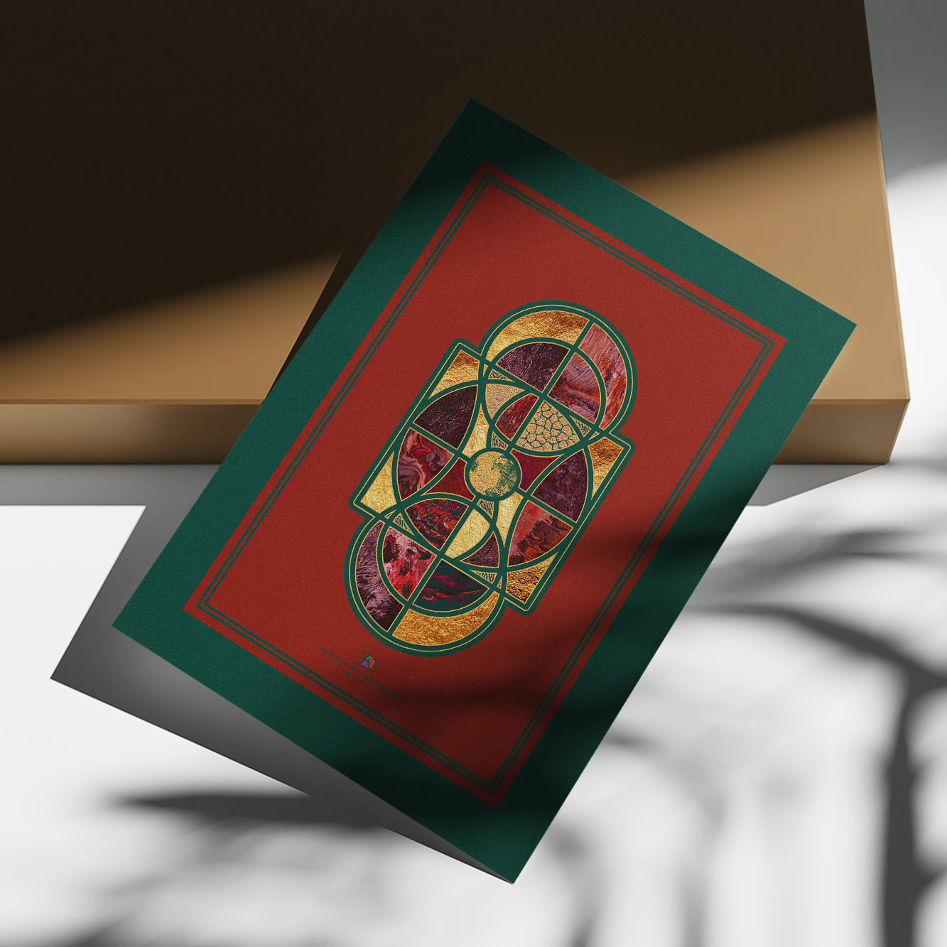 Vertex Kassia Poster Print Art AUR-4VG-365-DMT-ART-D11Aura - Image 6