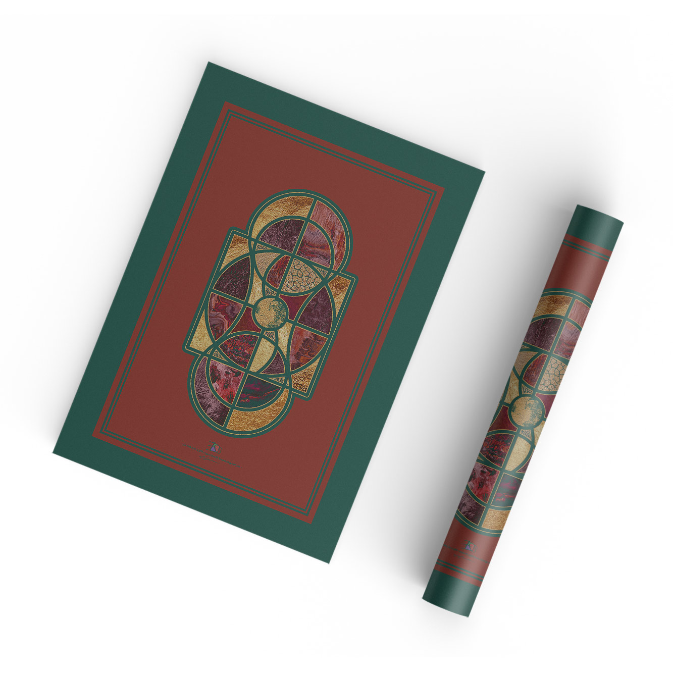 Vertex Kassia Poster Print Art AUR-4VG-365-DMT-ART-D11Aura - Image 2