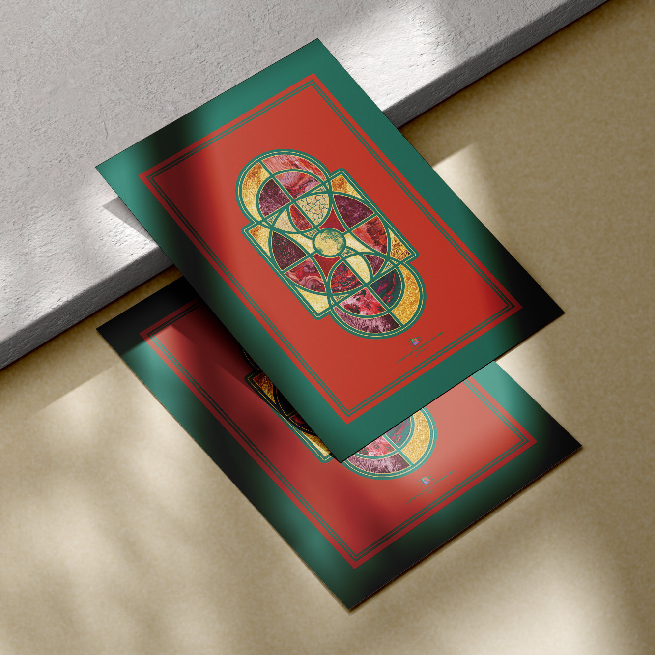 Vertex Kassia Poster Print Art AUR-4VG-365-DMT-ART-D11Aura - Image 12