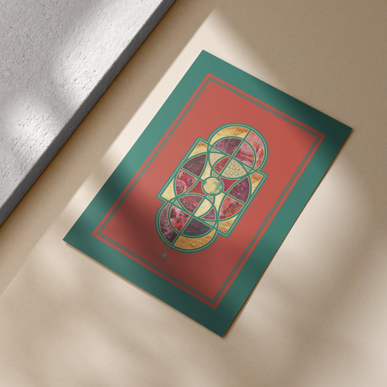 Vertex Kassia Poster Print Art AUR-4VG-365-DMT-ART-D11Aura - Image 13