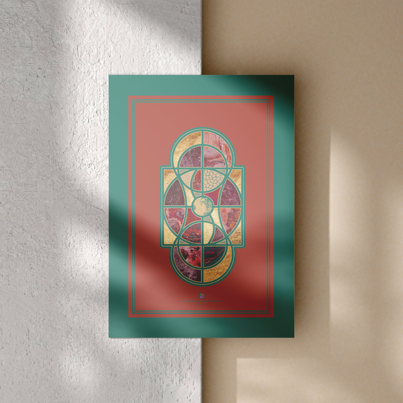 Vertex Kassia Poster Print Art AUR-4VG-365-DMT-ART-D11Aura - Image 15