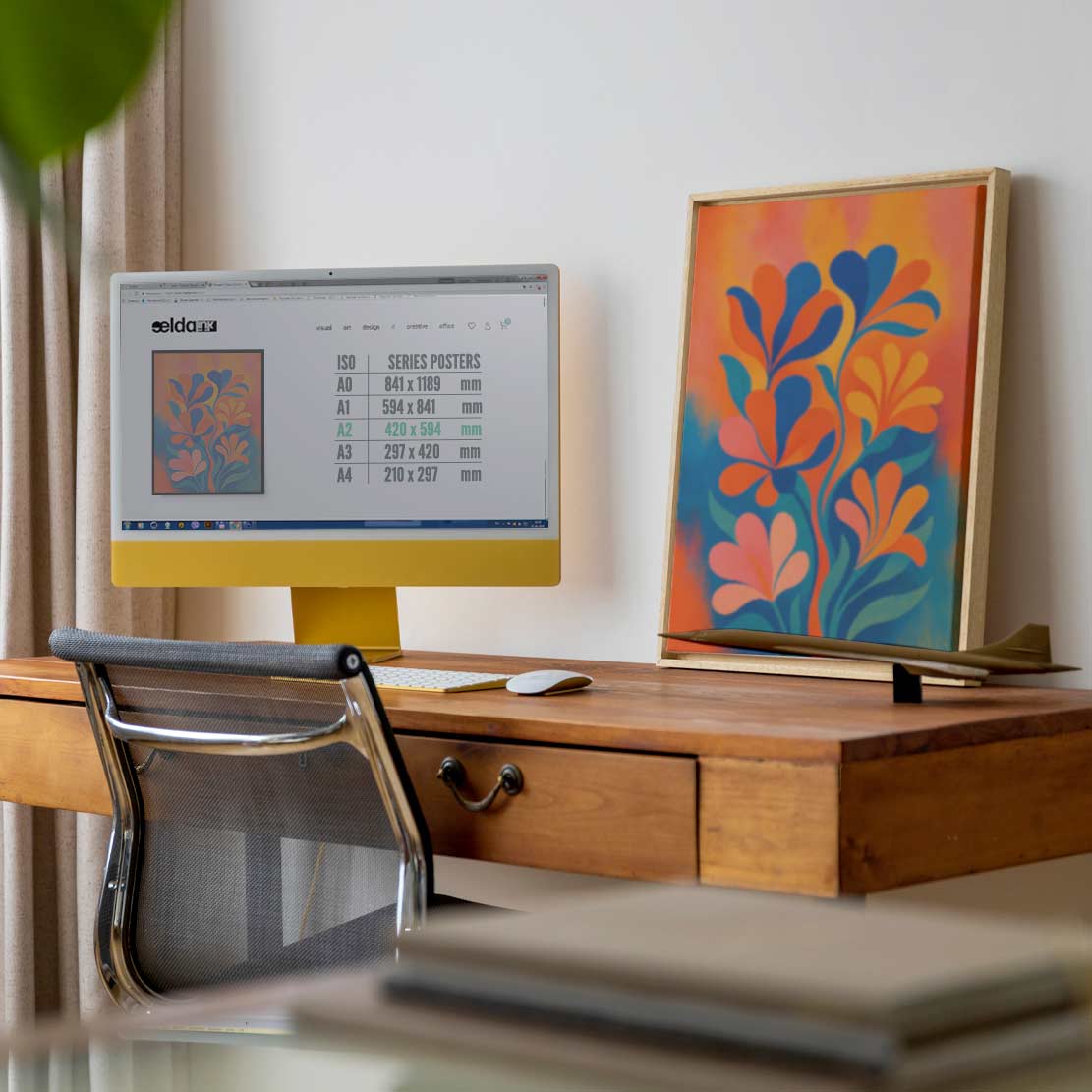 NORTH-STAR Poster Print Art ART-B32-C5L-556-24C-INK-25A - Image 3