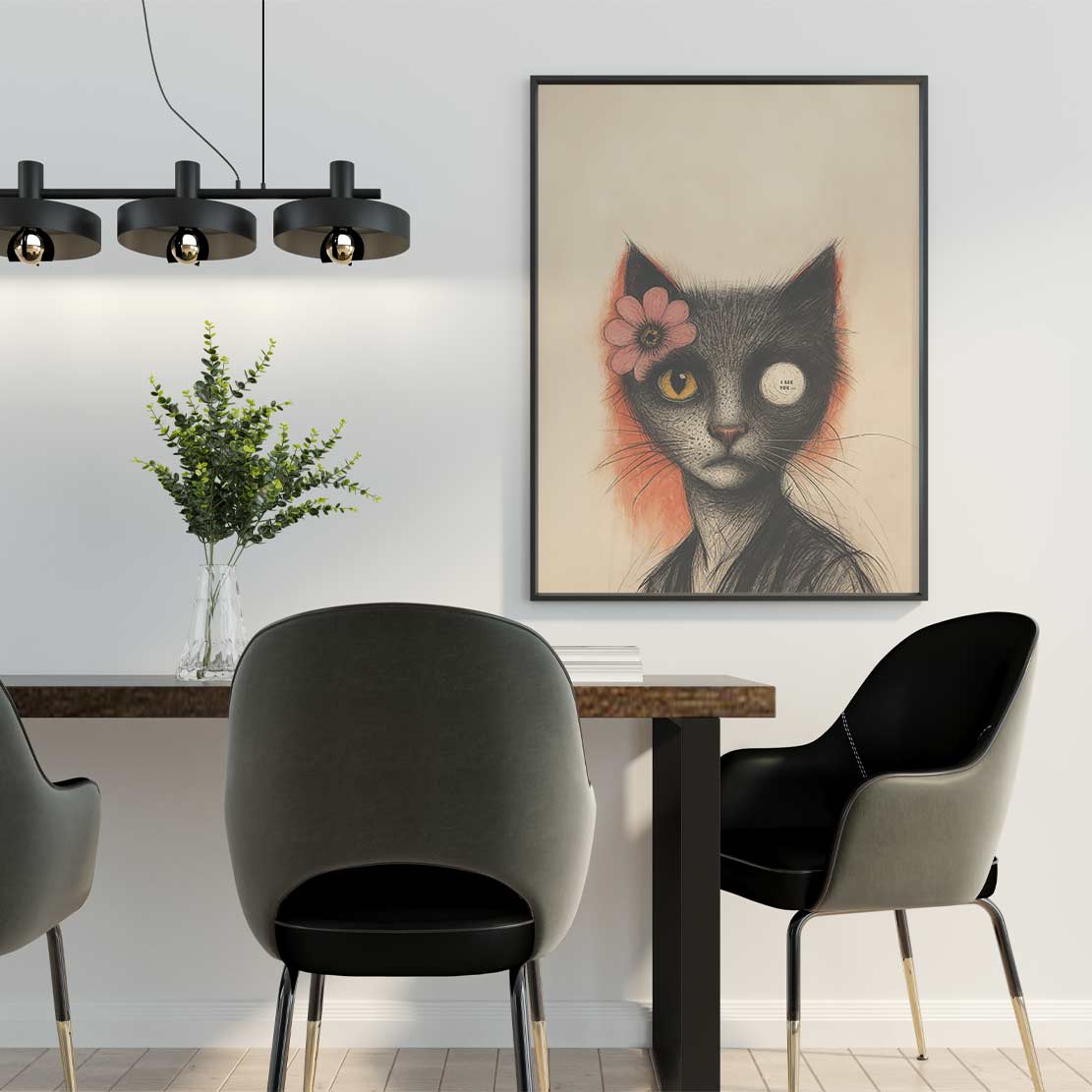 NORTH-STAR Poster Print Art ART-B32-C5L-556-24C-INK-CVH - Image 2