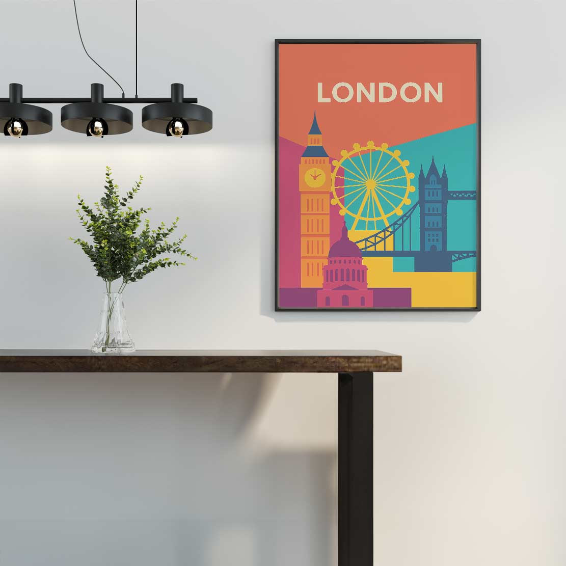 NORTH-STAR Poster Print Art ART-B32-C5L-556-24C-INK-214-2 - Image 3