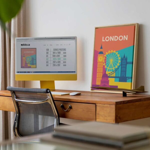 NORTH-STAR Poster Print Art ART-B32-C5L-556-24C-INK-214