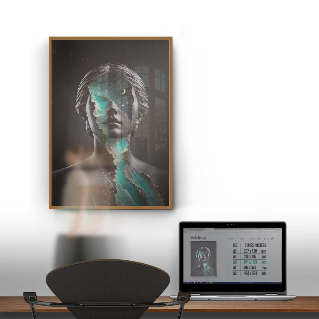 SOULBOOK Poster Print Art ART-MN4-LAB-23N-AY89 - Image 2