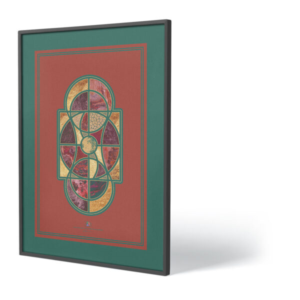 Vertex Kassia Poster Print Art AUR-4VG-365-DMT-ART-D11Aura