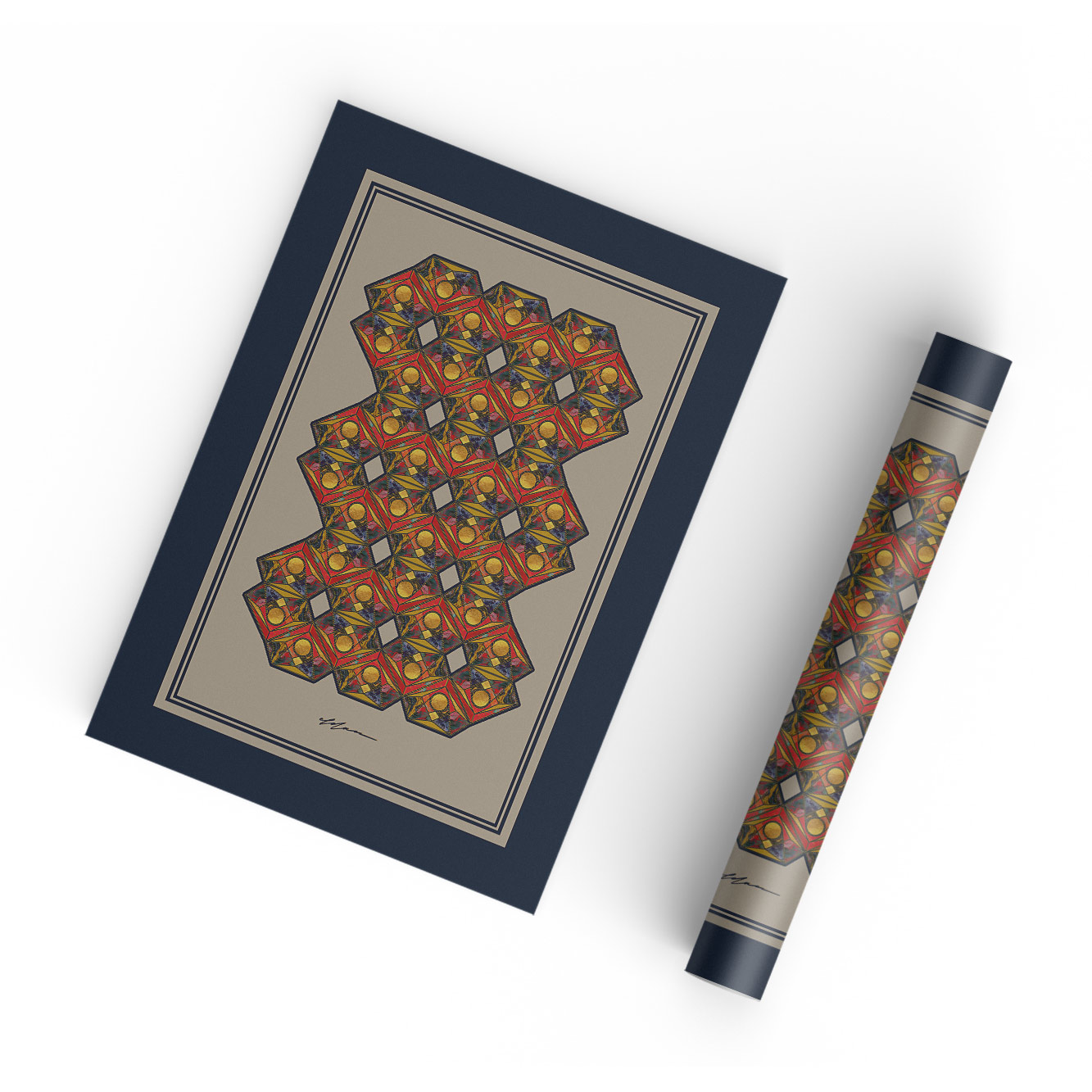 Vertex Kassia Poster Print Art ASH-AD8-554-AA-E69-369-634 Arvion - Image 12