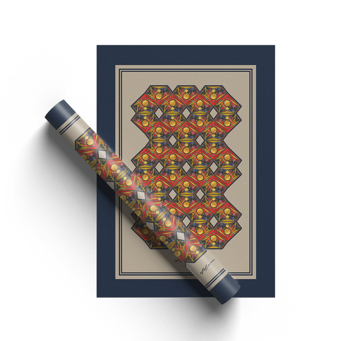 Vertex Kassia Poster Print Art ASH-AD8-554-AA-E69-369-634 Arvion - Image 2