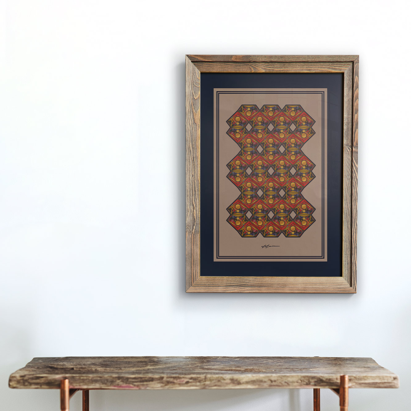 Vertex Kassia Poster Print Art ASH-AD8-554-AA-E69-369-634 Arvion - Image 3