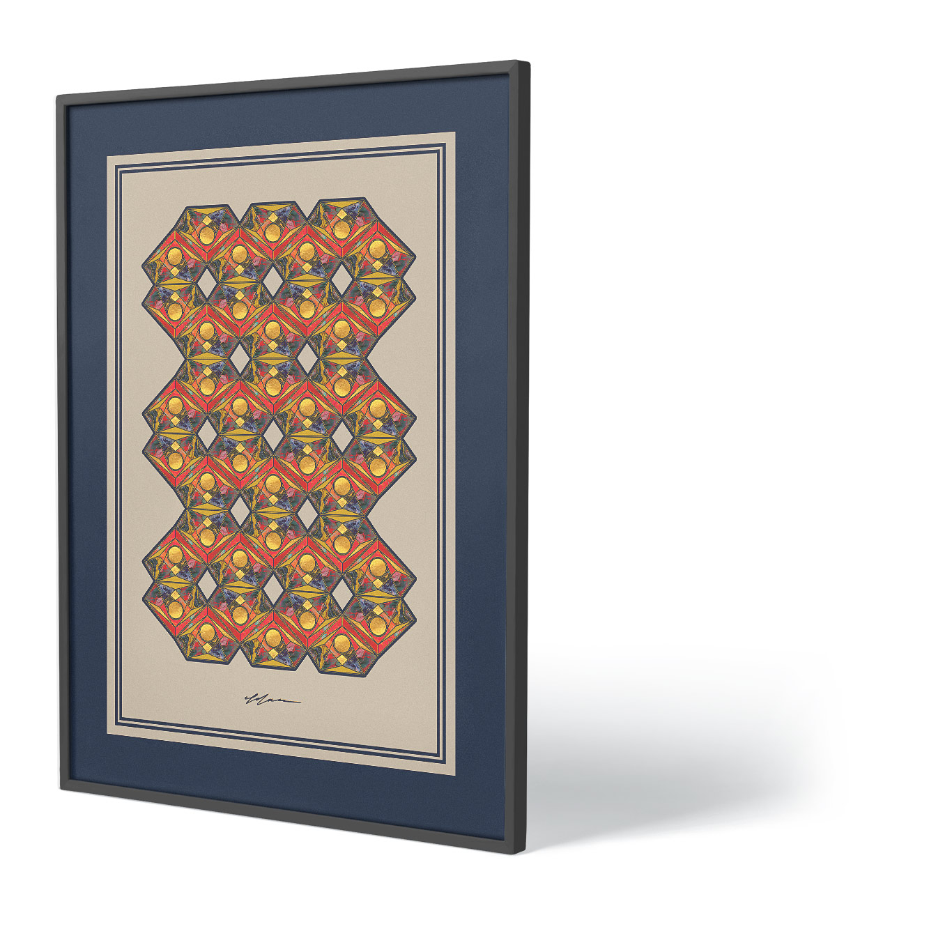 Vertex Kassia Poster Print Art ASH-AD8-554-AA-E69-369-634 Arvion