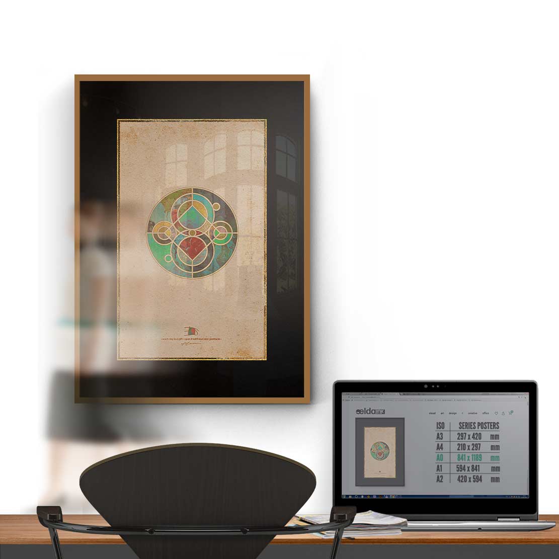 Vertex Kassia Poster Print Art EL4-36G-547-63N-93B-A99 Eliseo - Image 7