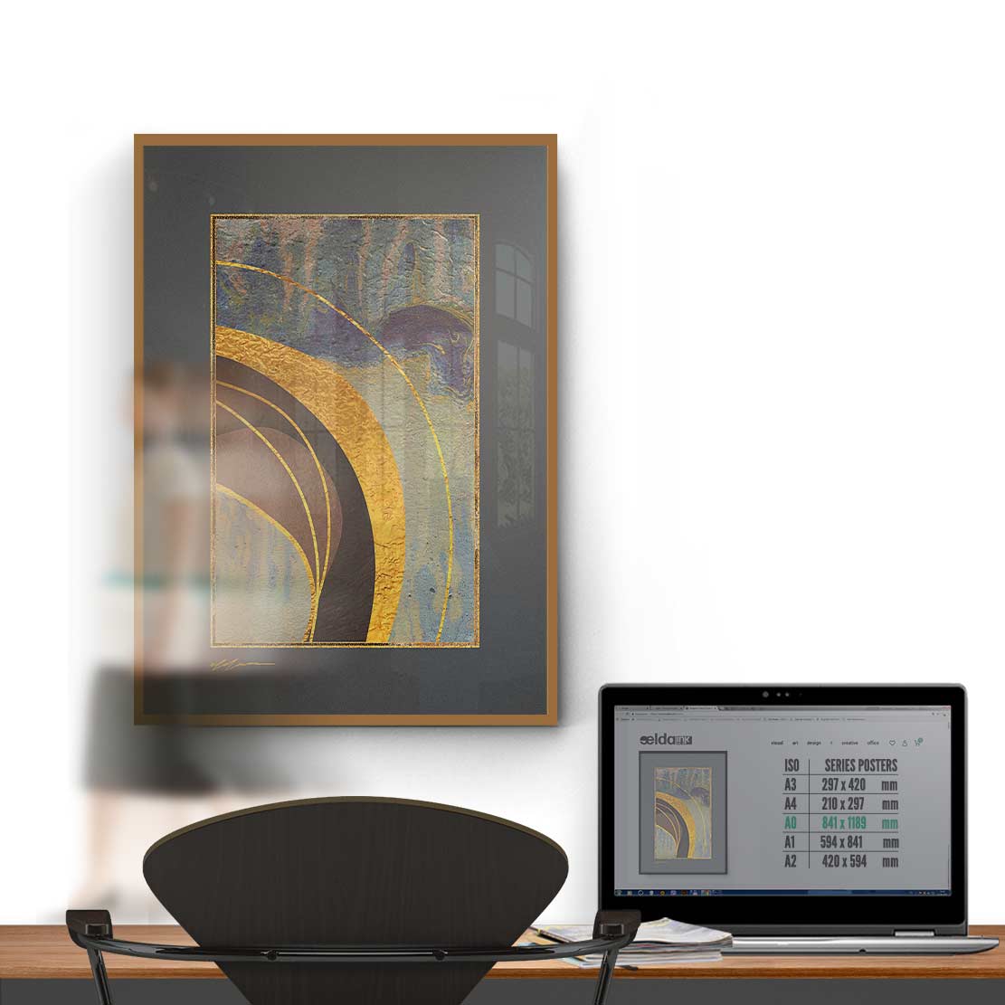 Vertex Kassia Poster Print Art ELI-SAD-OTI-HEK-36P-41C Lagos - Image 3