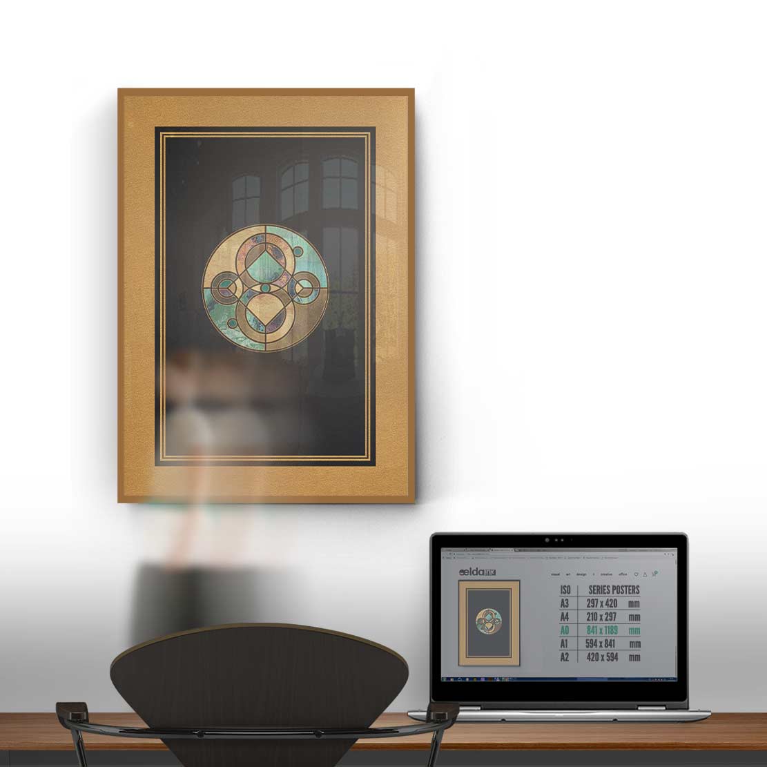 Vertex Kassia Poster Print Art ELS-3HF-6LN-92M-69B-686 Eliseo - Image 5