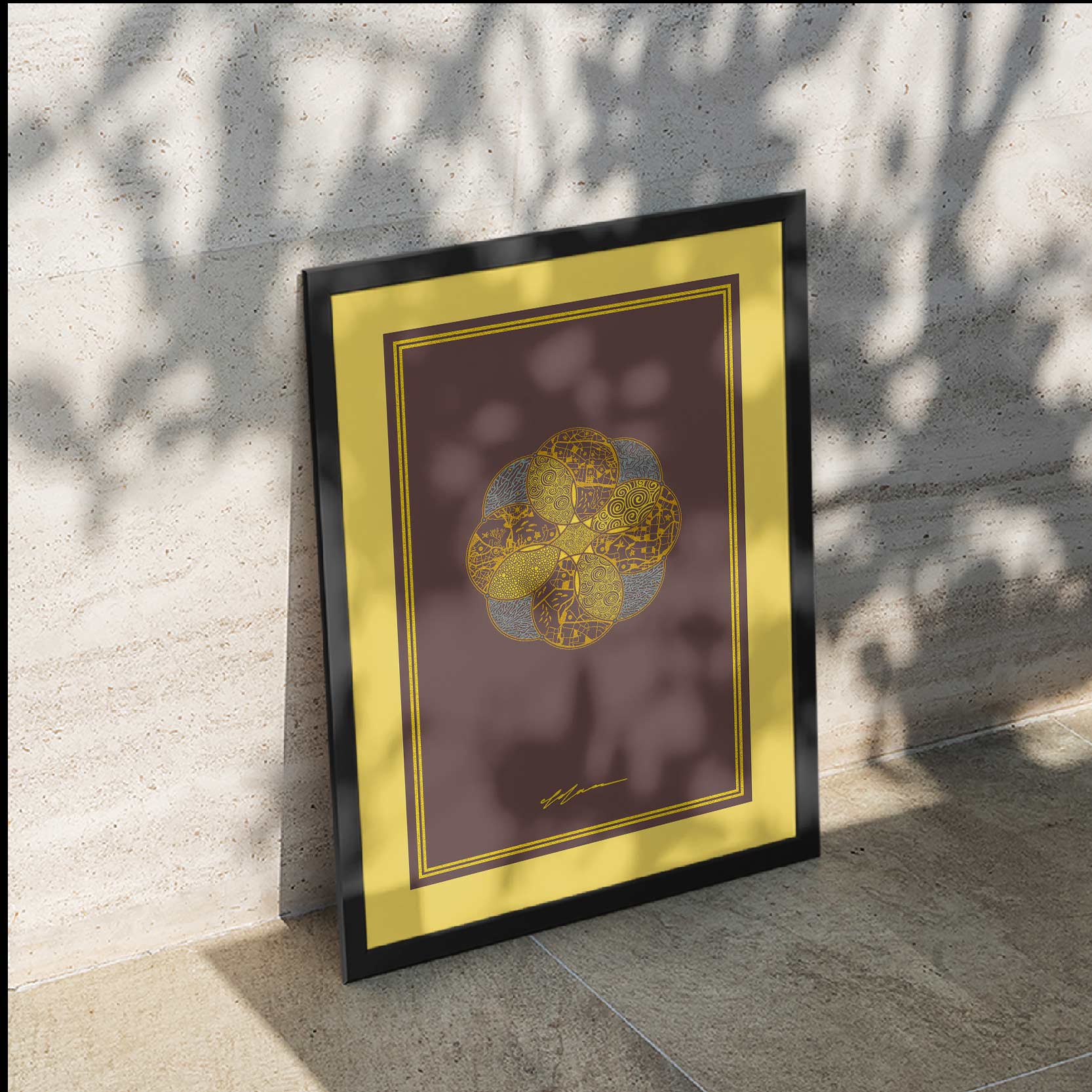 Vertex Kassia Poster Print Art EN8-DEZ-X8X-ZBV-ART-A45 Farohildis - Image 2