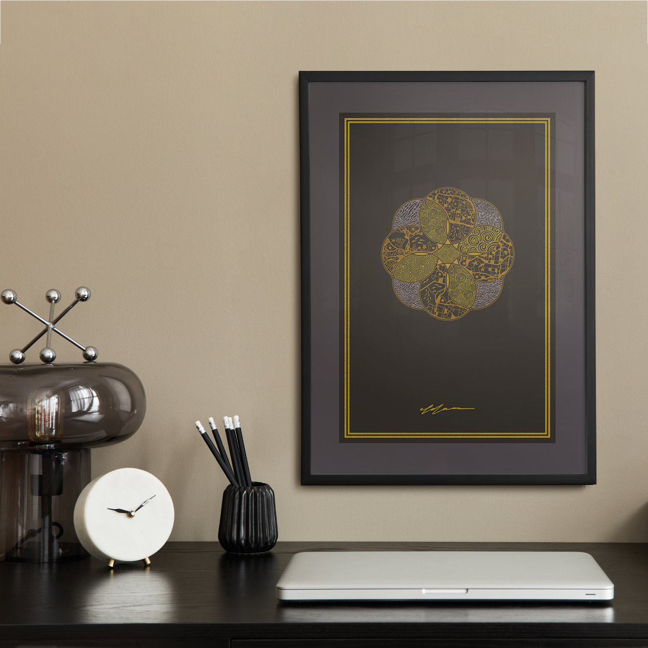 Vertex Kassia Poster Print Art EN8-DEZ-X8X-ZBV-ART-C47 Farohildis - Image 2