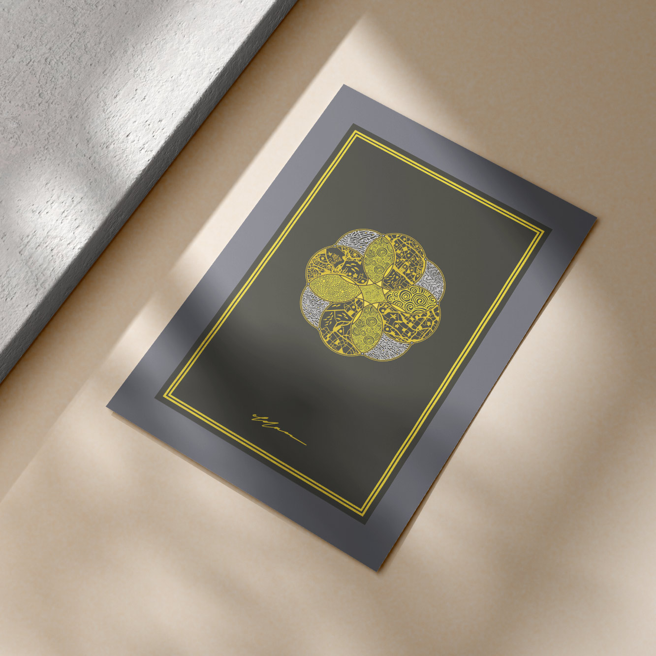 Vertex Kassia Poster Print Art EN8-DEZ-X8X-ZBV-ART-C47 Farohildis - Image 4