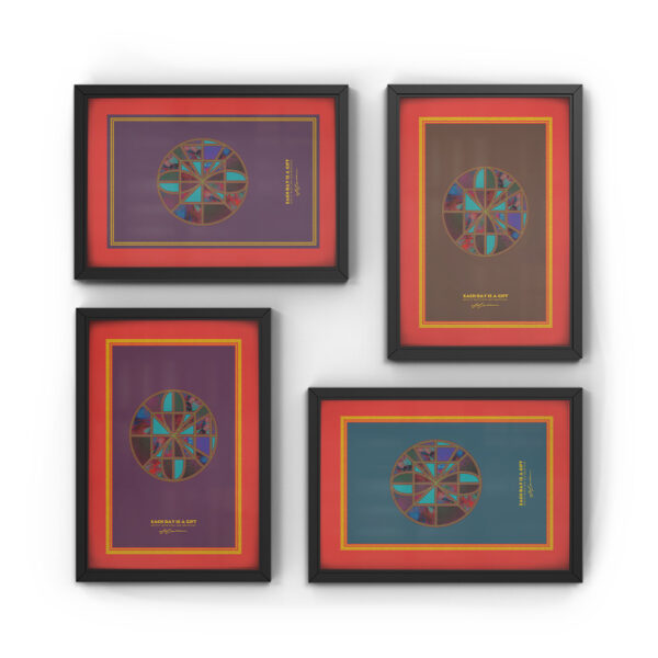 Vertex Kassia Poster Print Art EON-G5F-ART-INK-6PN-B11-SET Eliseo