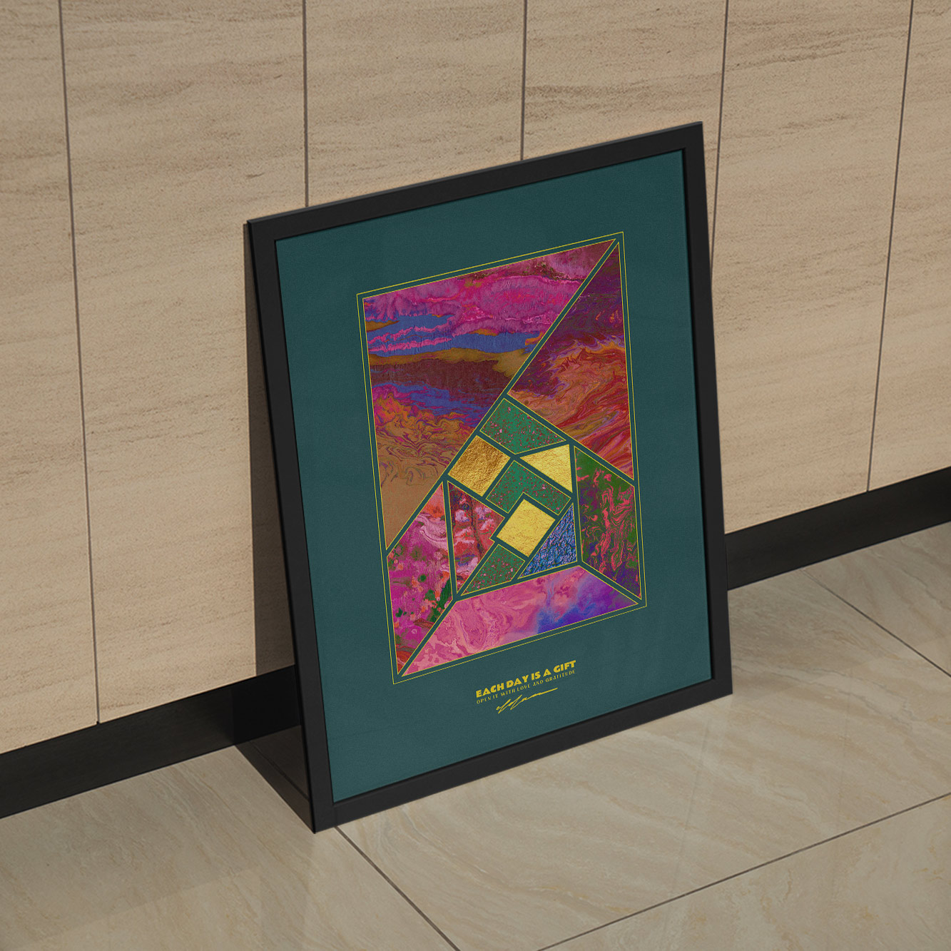 Vertex Kassia Poster Print Art EUT-UMA-A88-ART-284-A11 Lagos - Image 6