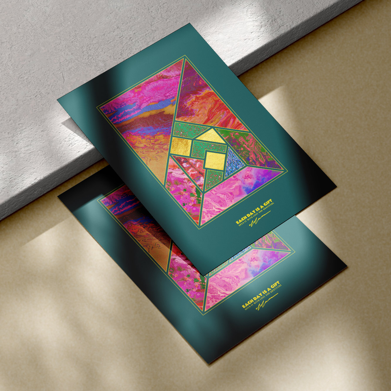 Vertex Kassia Poster Print Art EUT-UMA-A88-ART-284-A11 Lagos - Image 2