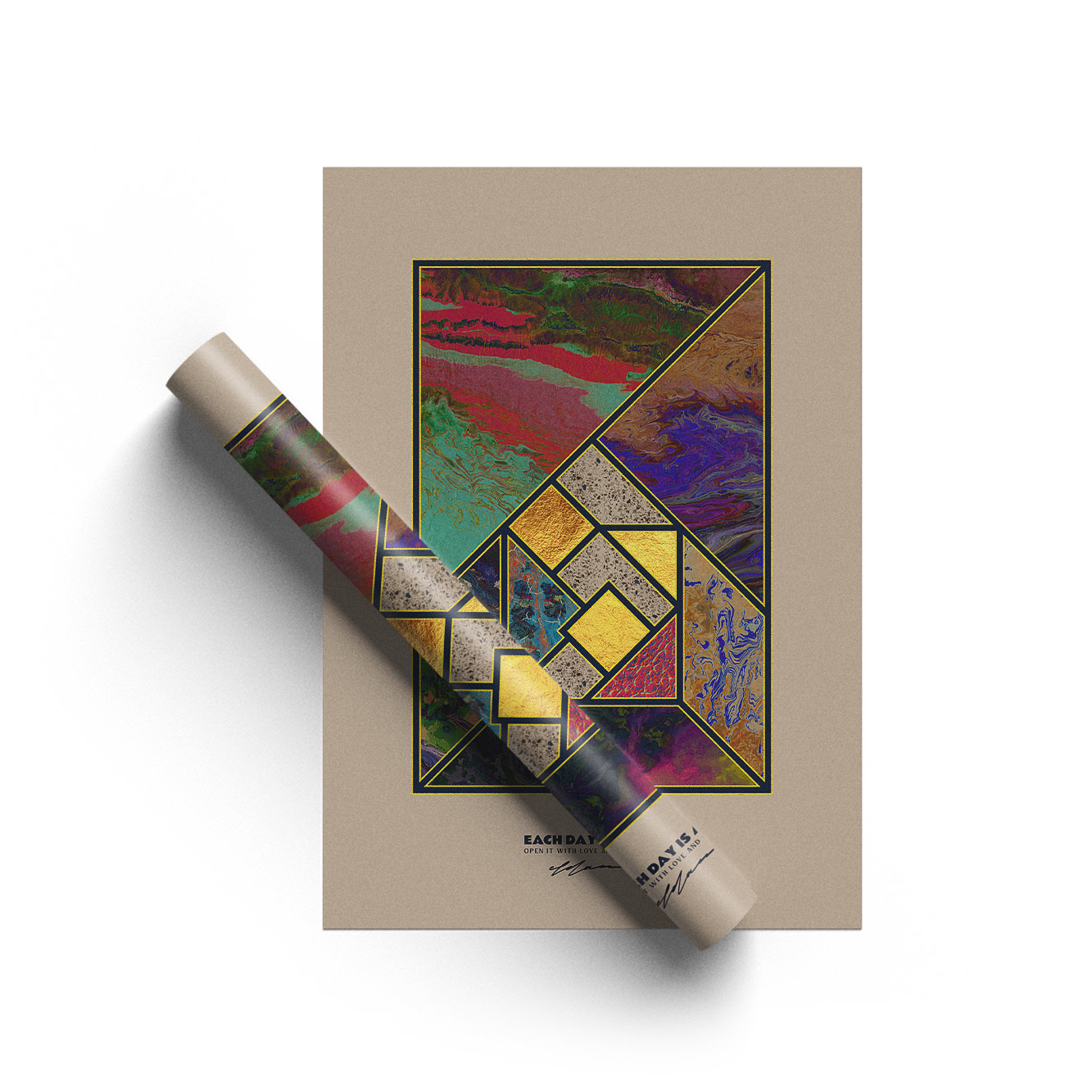 Vertex Kassia Poster Print Art EUT-UMA-H4D-ART-284-D31 Lagos - Image 2