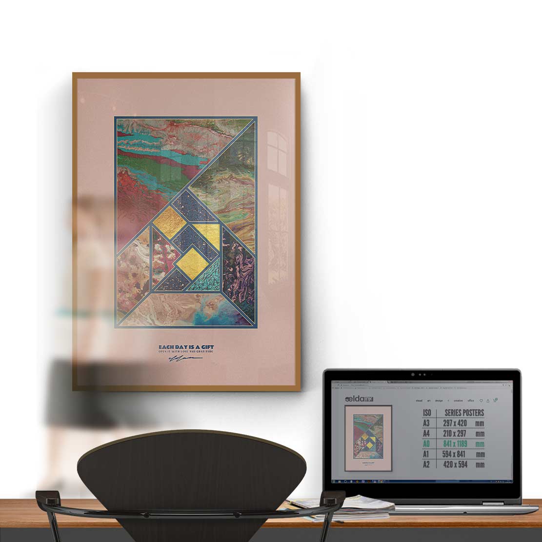 Vertex Kassia Poster Print Art EUT-UMA-H4D-ART-284-F24 Lagos - Image 3