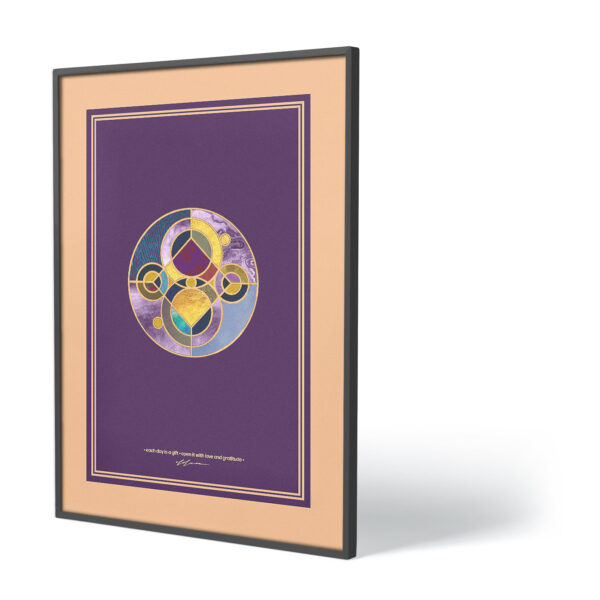 Vertex Kassia Poster Print Art GYR-OML-HEY-LUV-YOU-C05 Eliseo