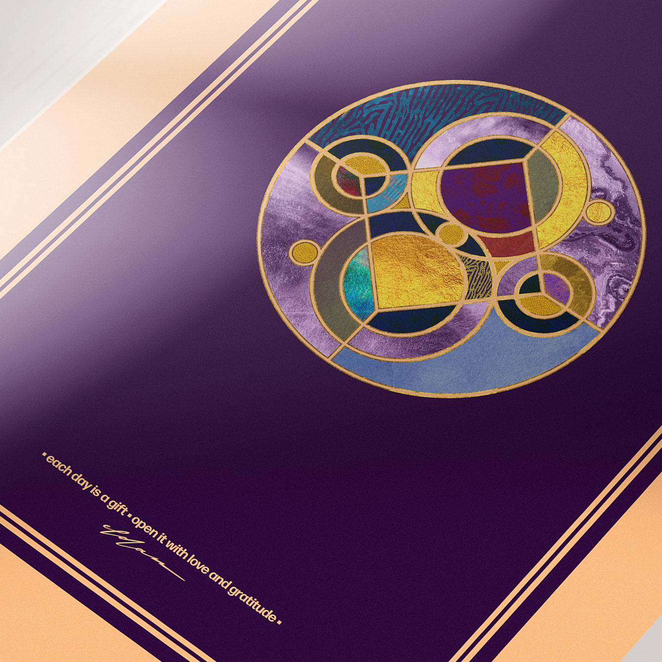 Vertex Kassia Poster Print Art GYR-OML-HEY-LUV-YOU-C05 Eliseo - Image 3