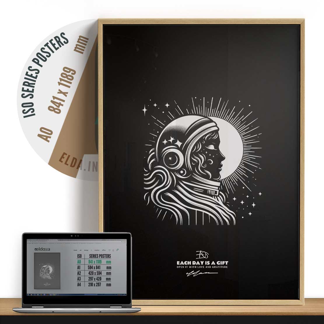 MOONLIGHT Art Poster Print INK-H52-284-MN6-ART-018 - Image 6