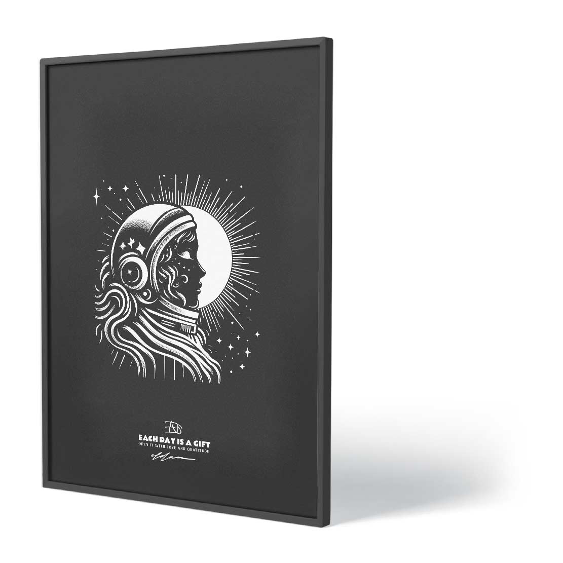 MOONLIGHT Art Poster Print INK-H52-284-MN6-ART-018