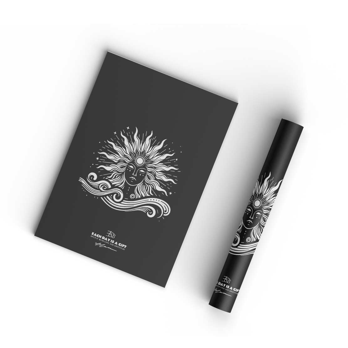 MOONLIGHT Art Poster Print INK-H52-284-MN6-ART-062 - Image 2