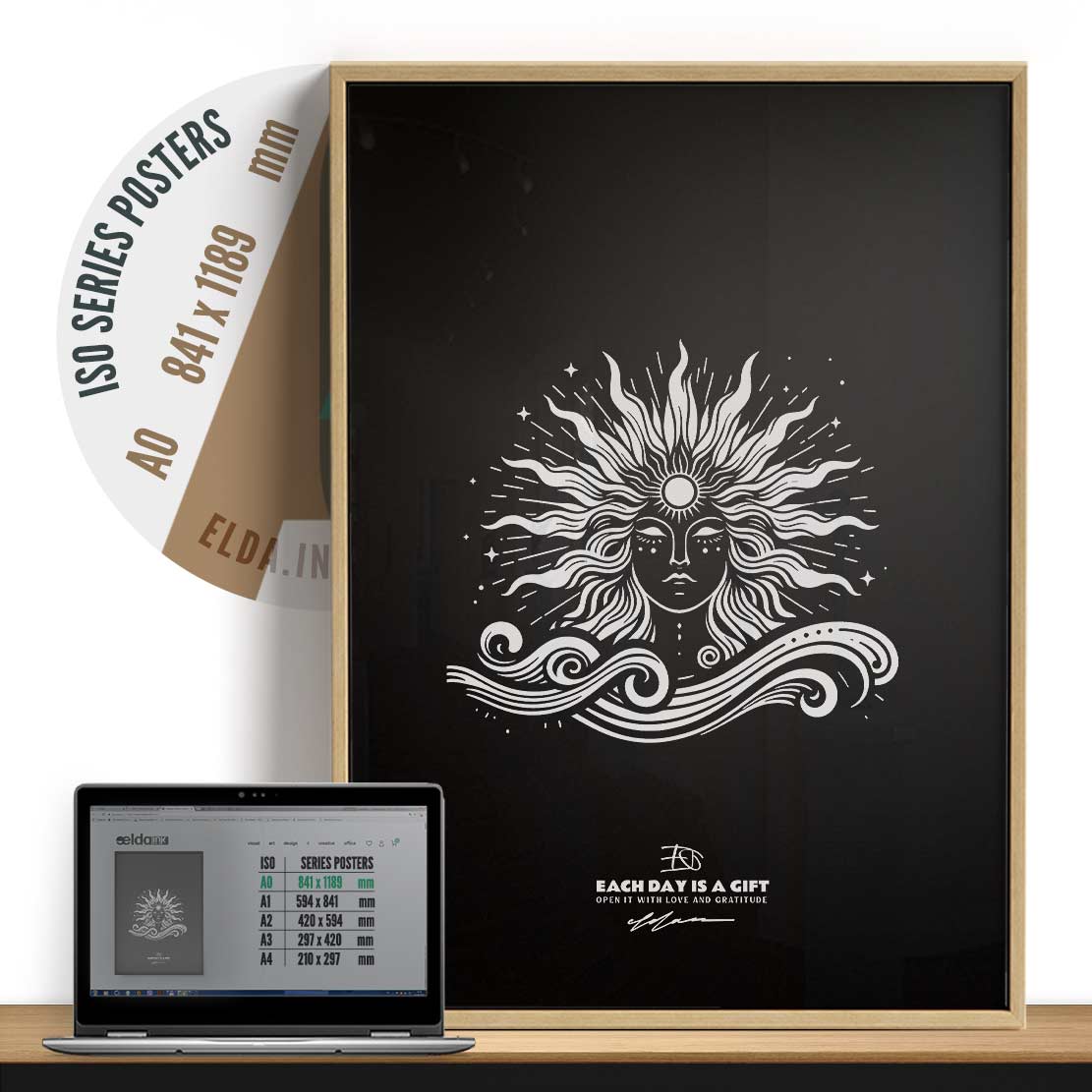 MOONLIGHT Art Poster Print INK-H52-284-MN6-ART-062 - Image 6