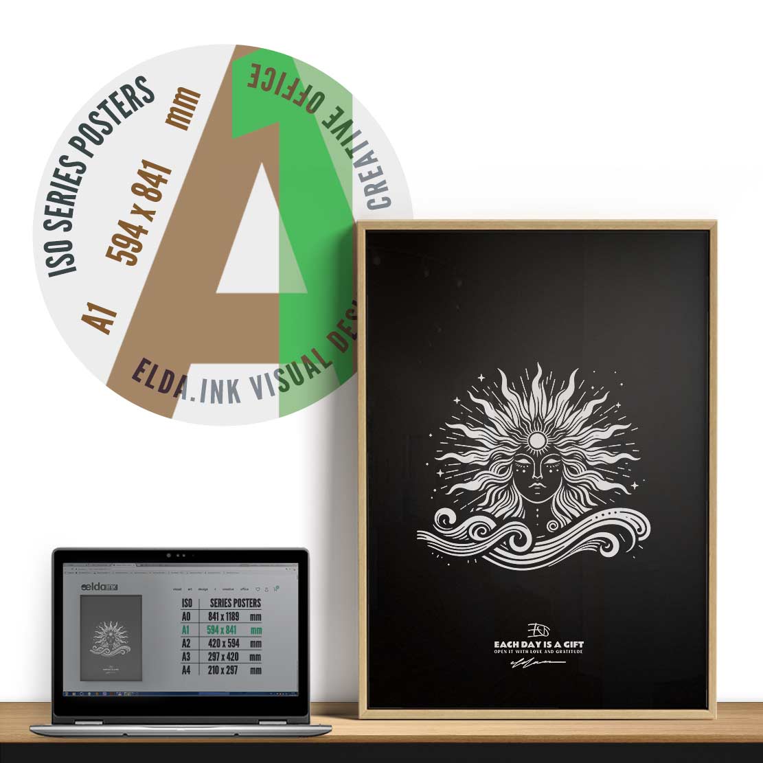 MOONLIGHT Art Poster Print INK-H52-284-MN6-ART-062 - Image 7