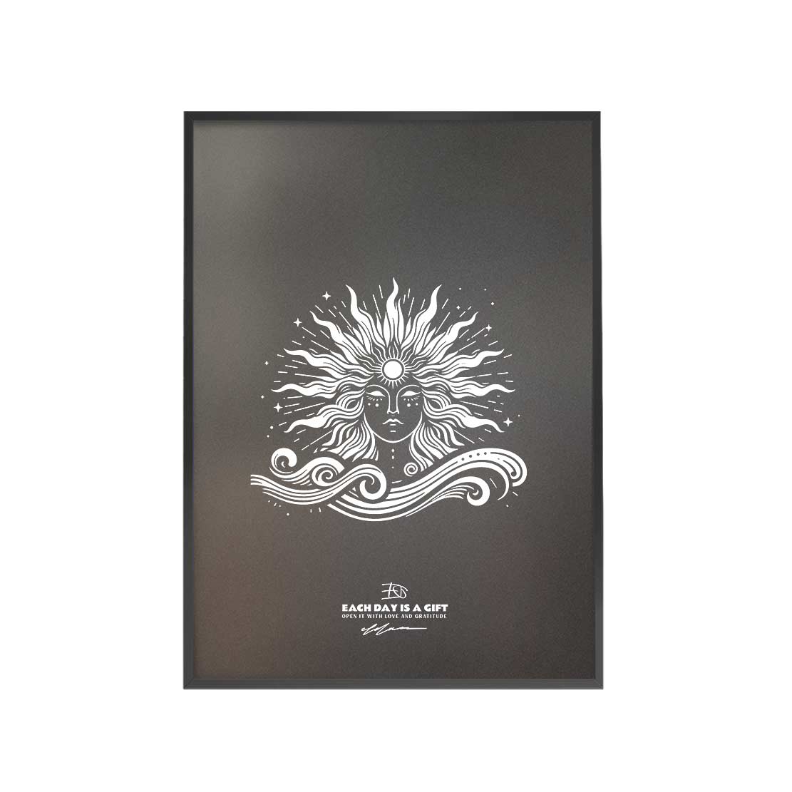 MOONLIGHT Art Poster Print INK-H52-284-MN6-ART-062 - Image 3