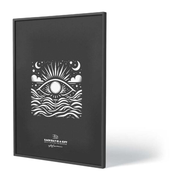 MOONLIGHT Art Poster Print INK-H52-284-MN6-ART-069