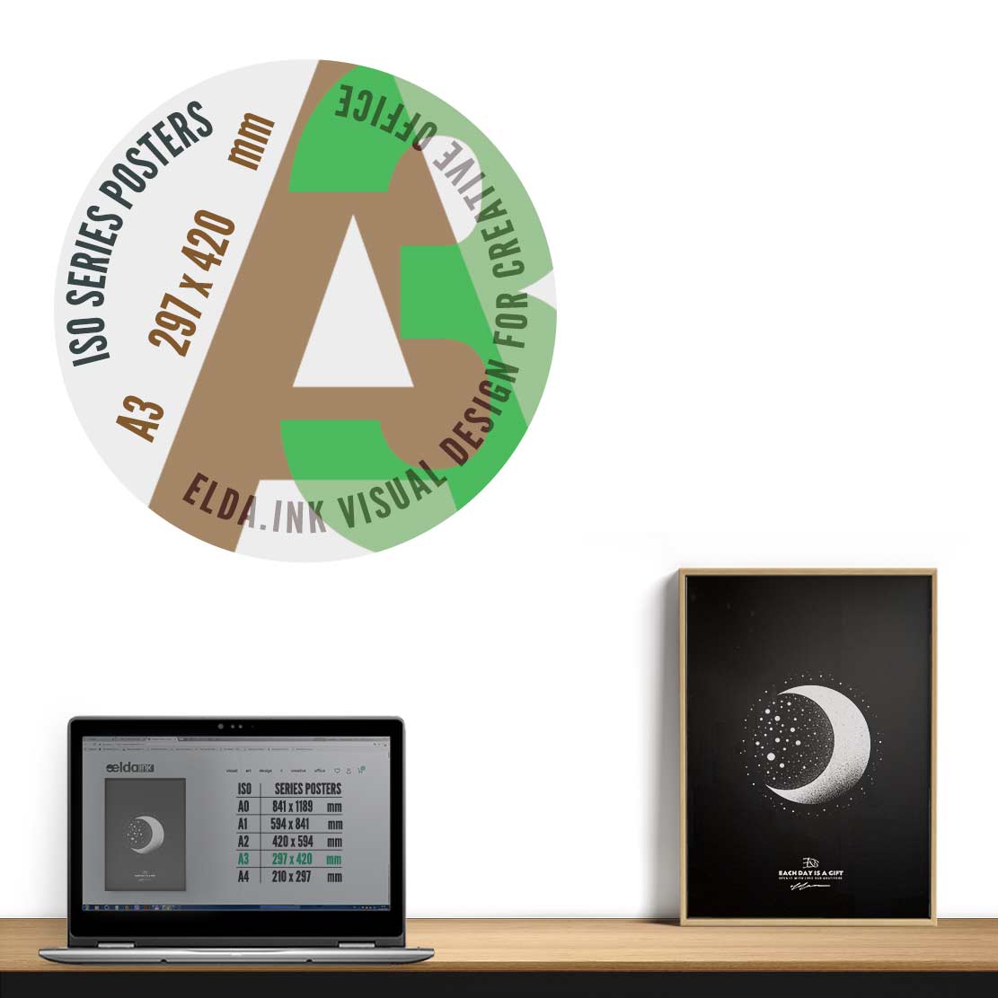 MOONLIGHT Art Poster Print INK-H52-284-MN6-ART-070 - Image 9