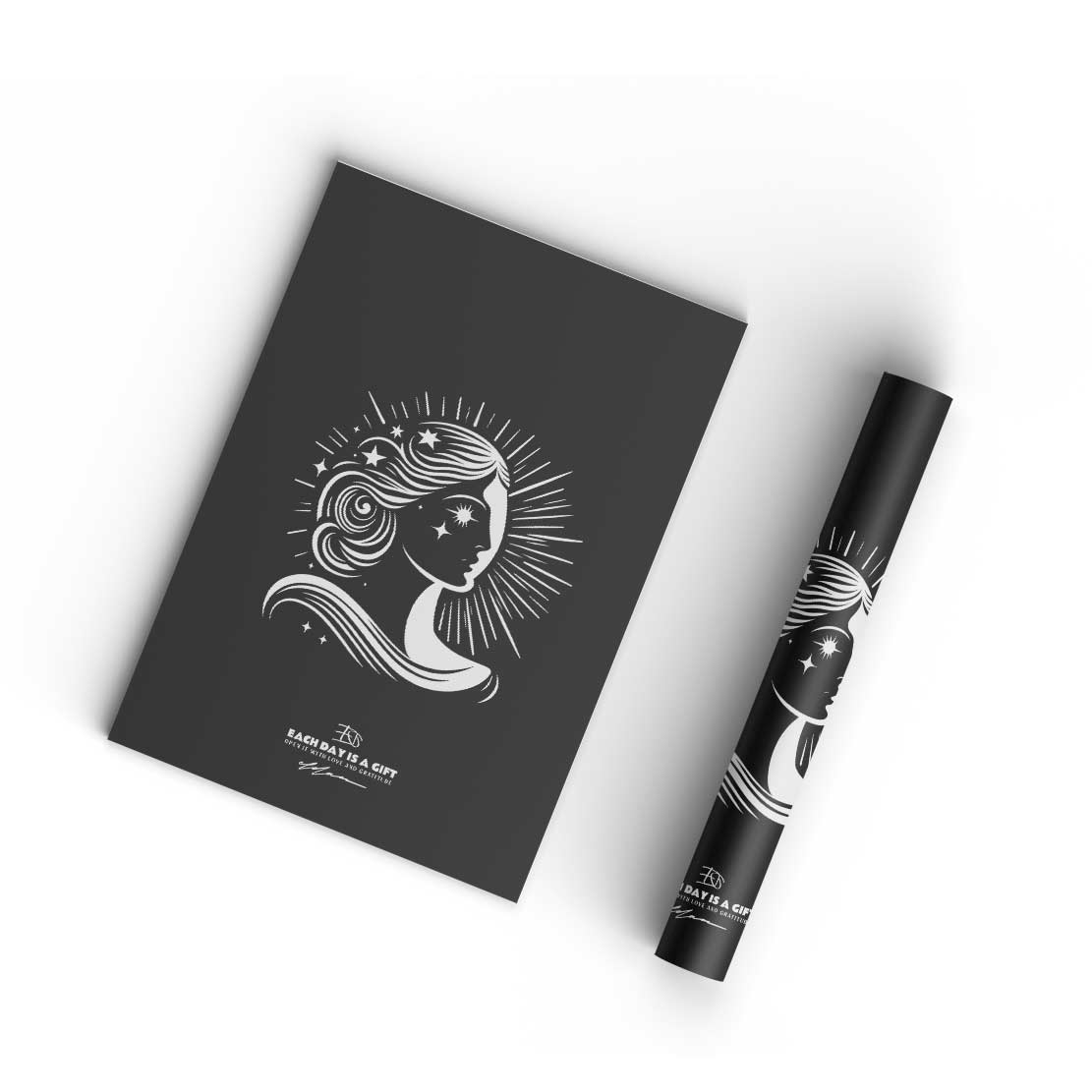 MOONLIGHT Art Poster Print INK-H52-284-MN6-ART-079 - Image 2