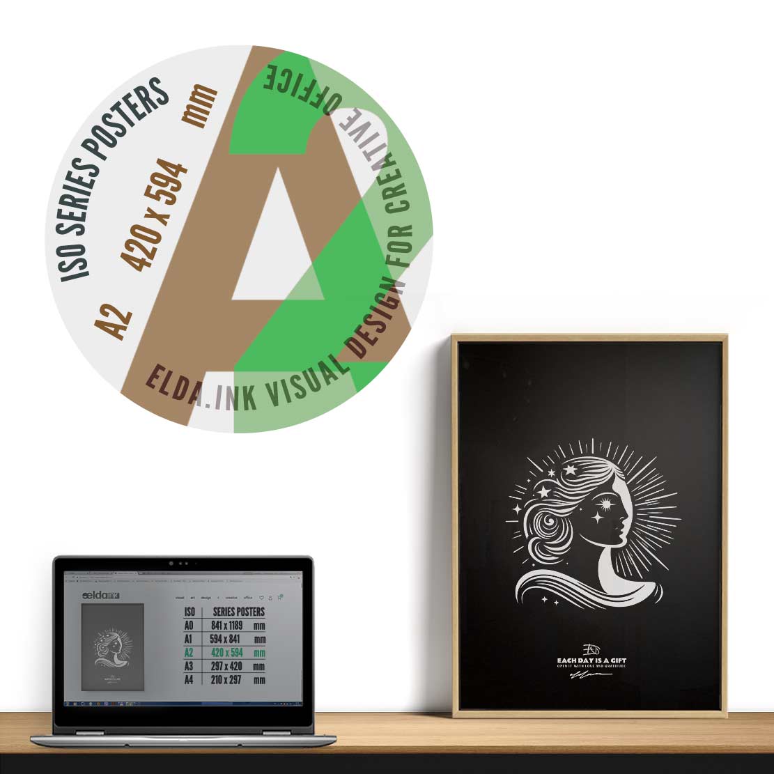 MOONLIGHT Art Poster Print INK-H52-284-MN6-ART-079 - Image 7