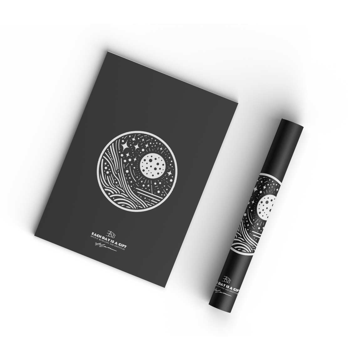 MOONLIGHT Art Poster Print INK-H52-284-MN6-ART-080 - Image 2