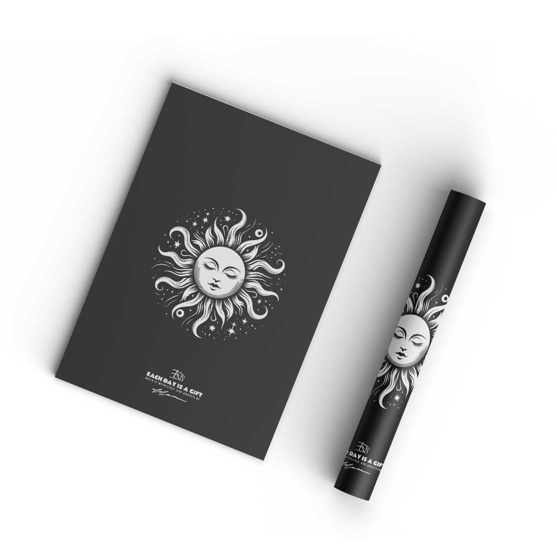 MOONLIGHT Art Poster Print INK-H52-284-MN6-ART-081 - Image 2