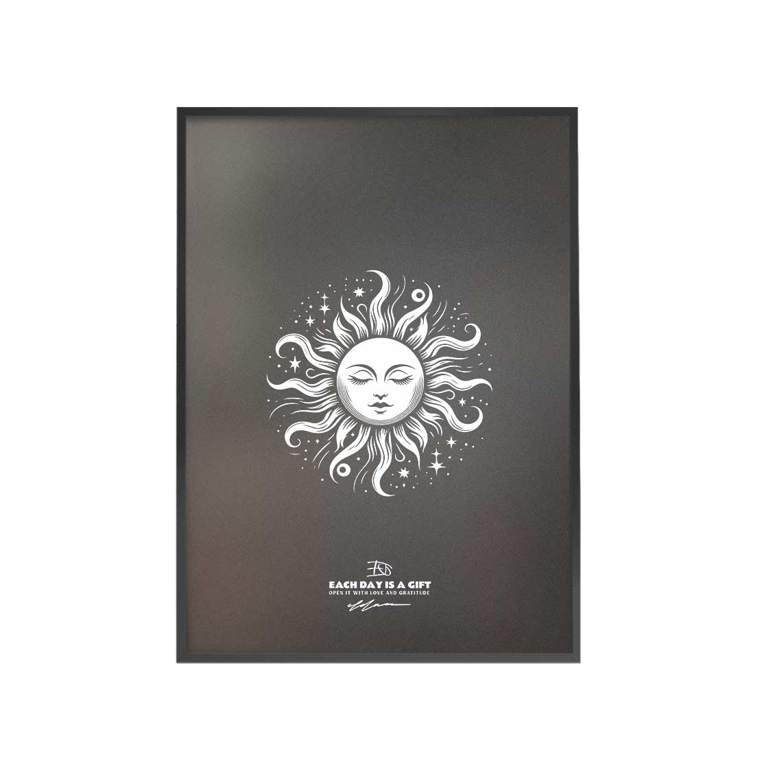 MOONLIGHT Art Poster Print INK-H52-284-MN6-ART-081 - Image 3