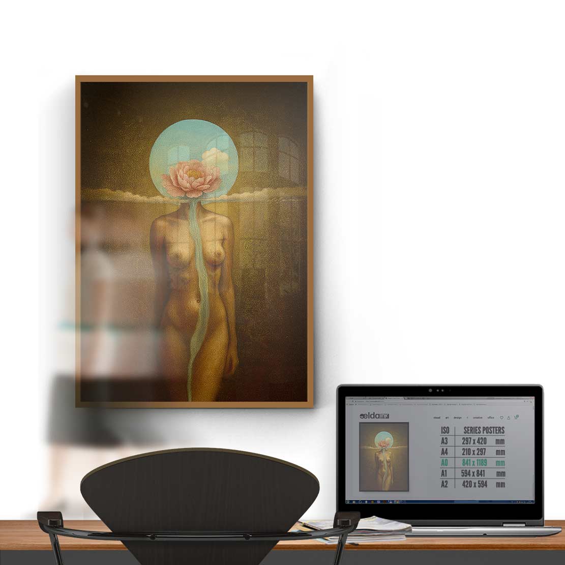 GALACTICA Art INK-LAN-6BH-25V-369-G73 - Image 5