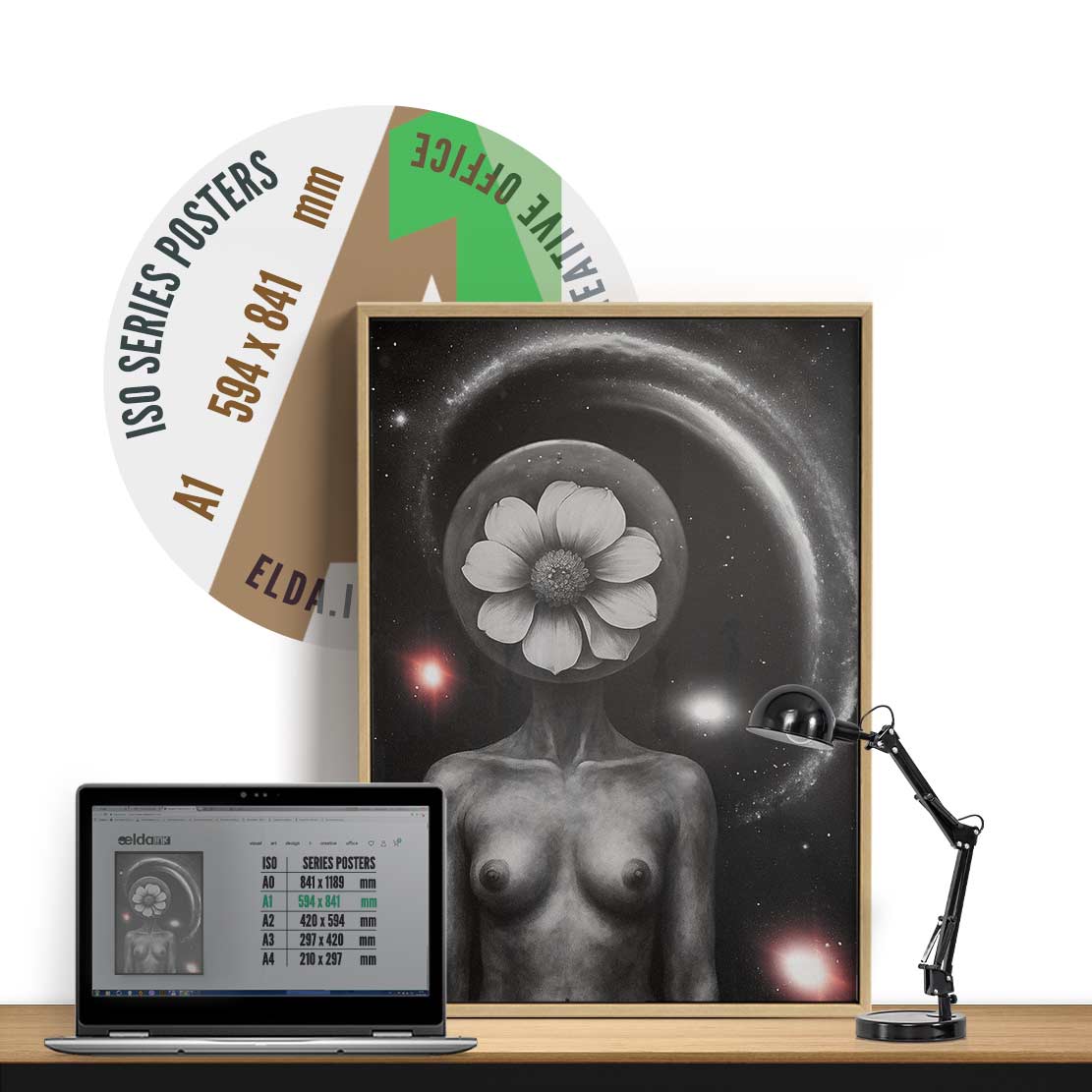 NORTH-STAR Poster Print Art ART-132-GAL-656-24C-INK-CVF - Image 15